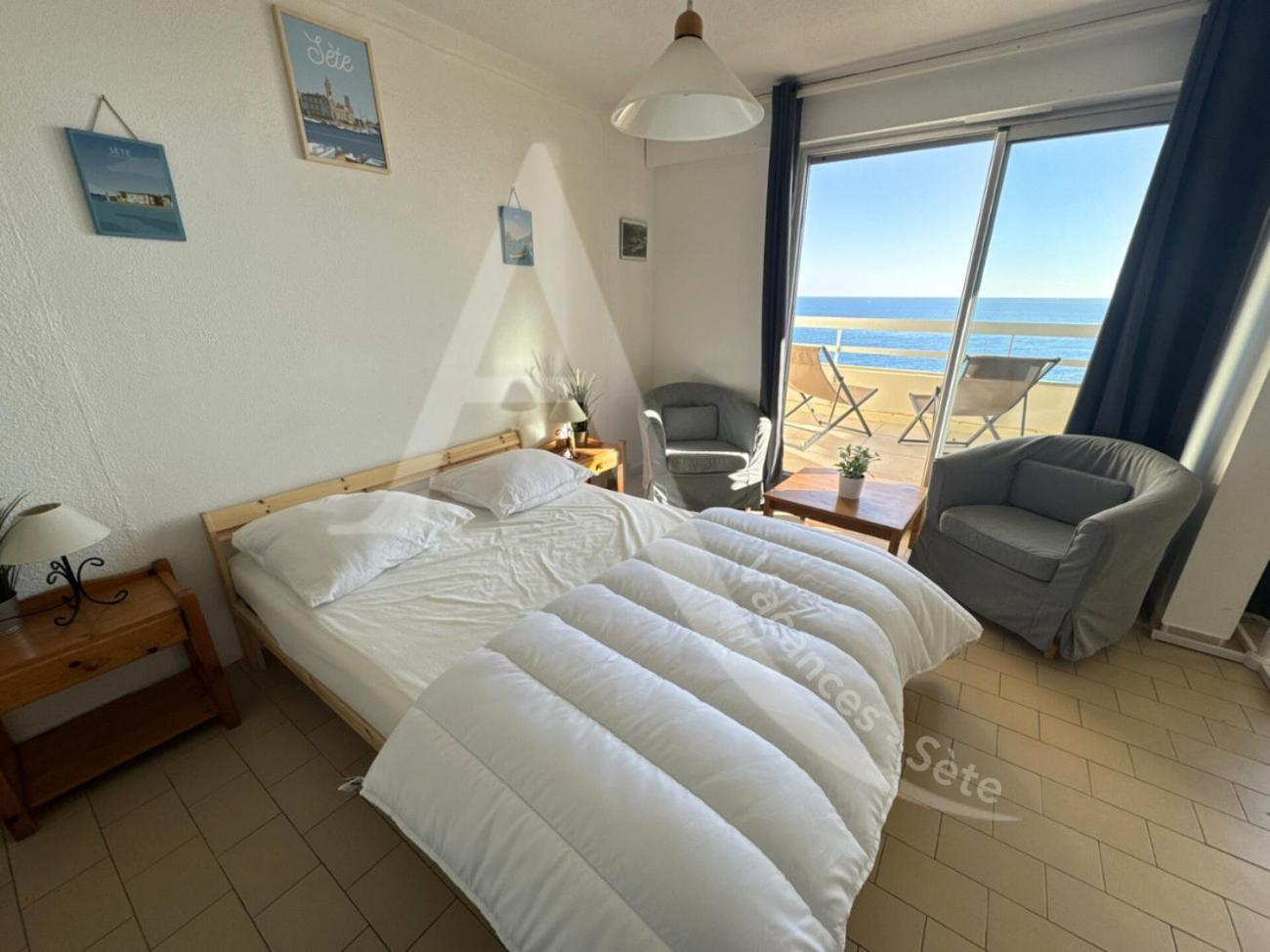 40 M², 1Ere Ligne Mer, Dernier Etage Avec Ascenseur سُت المظهر الخارجي الصورة