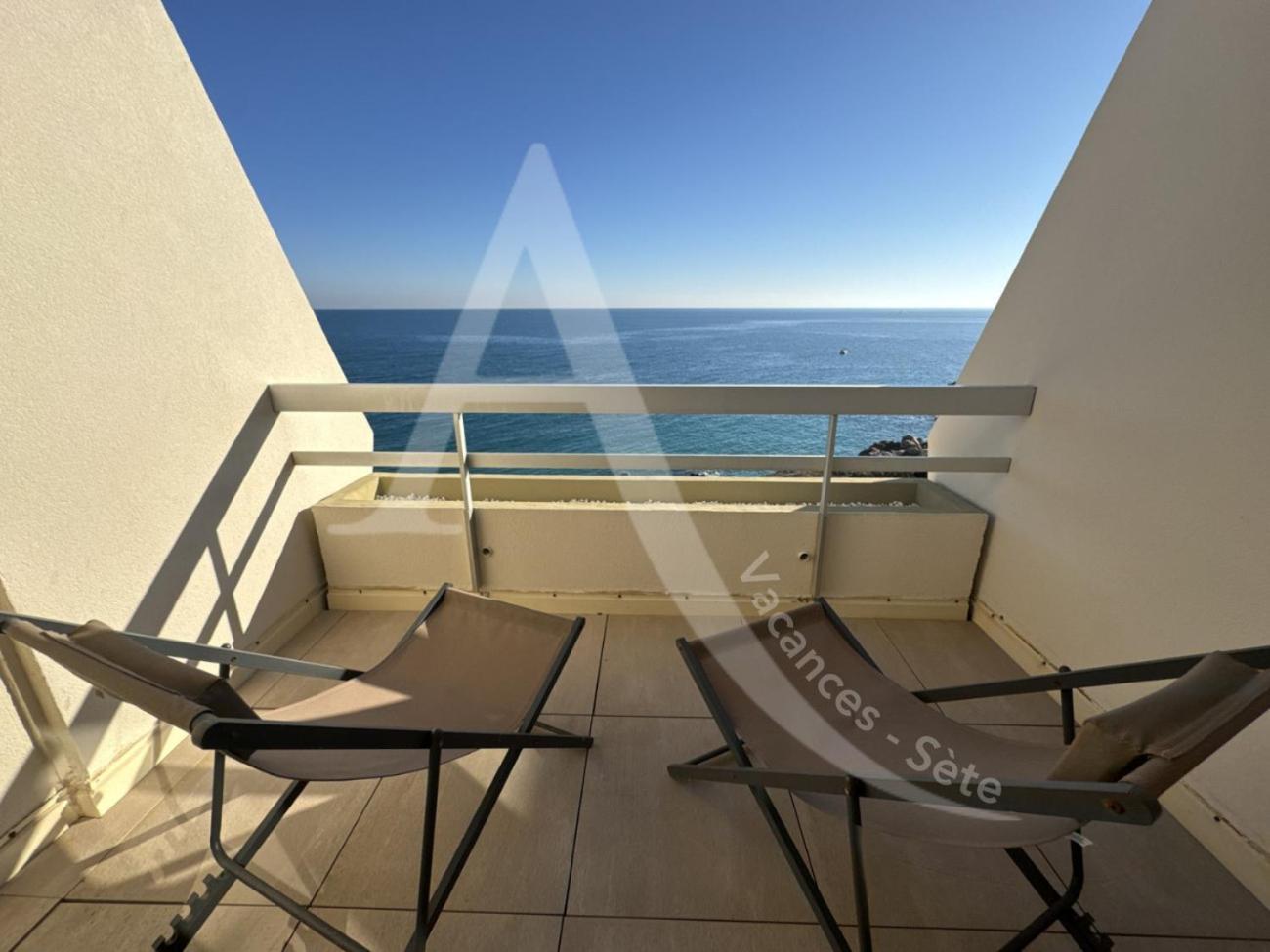 40 M², 1Ere Ligne Mer, Dernier Etage Avec Ascenseur سُت المظهر الخارجي الصورة